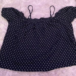 Off-Shoulder Top w Straps